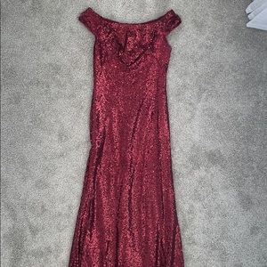 Sequin gown